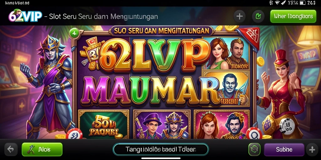 Screenshot dari gameplay Slot yang menarik di 62VIP.