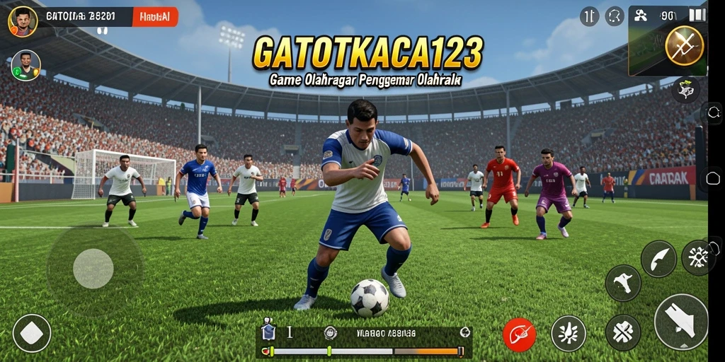 Tampilan gameplay GATOTKACA123 yang seru dan dinamis.