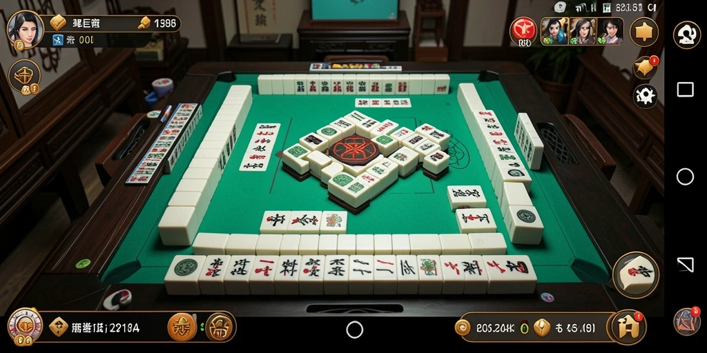 Screenshot gameplay GOBETASIA yang menampilkan aksi Mahjong yang seru.