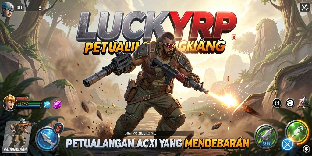 Tangkapan layar gameplay LUCKYRP yang menampilkan aksi mendebarkan.