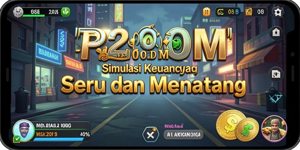 Tampilan gameplay P200M yang menarik dan penuh tantangan.