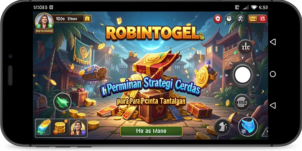 Gambaran tampilan gameplay menarik dari ROBINTOGEL.