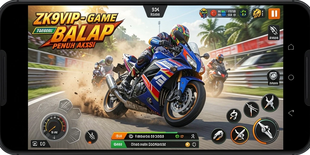Tampilan menarik dari gameplay ZK9VIP yang menegangkan.