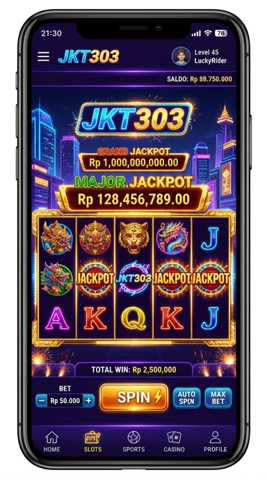 Tampilan antarmuka intuitif jkt303 yang memudahkan pengguna.